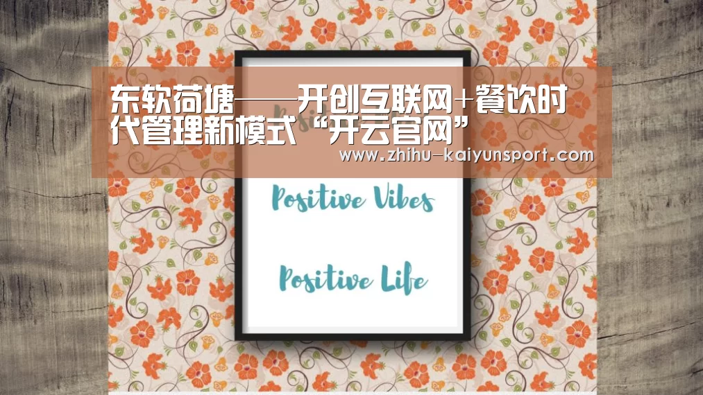 东软荷塘——开创互联网+餐饮时代管理新模式“开云官网”(图2) 开云